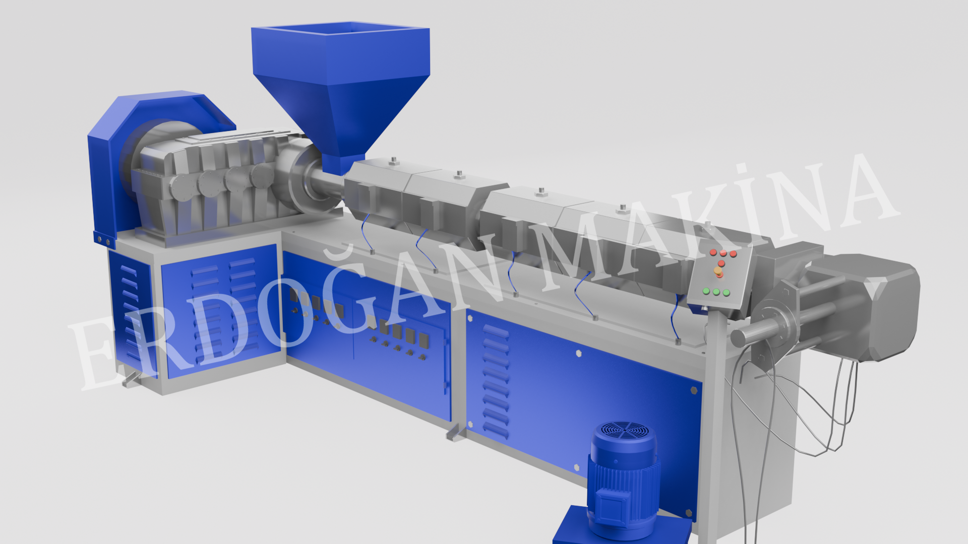 EXTRUDER GRANÜR MAKİNASI