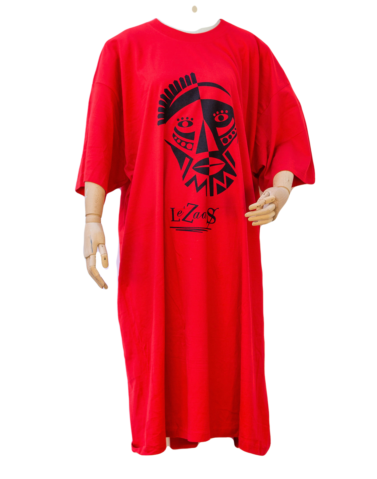 Le'ZaaS Oversised Shirt Dress/Le'ZaaS Pin