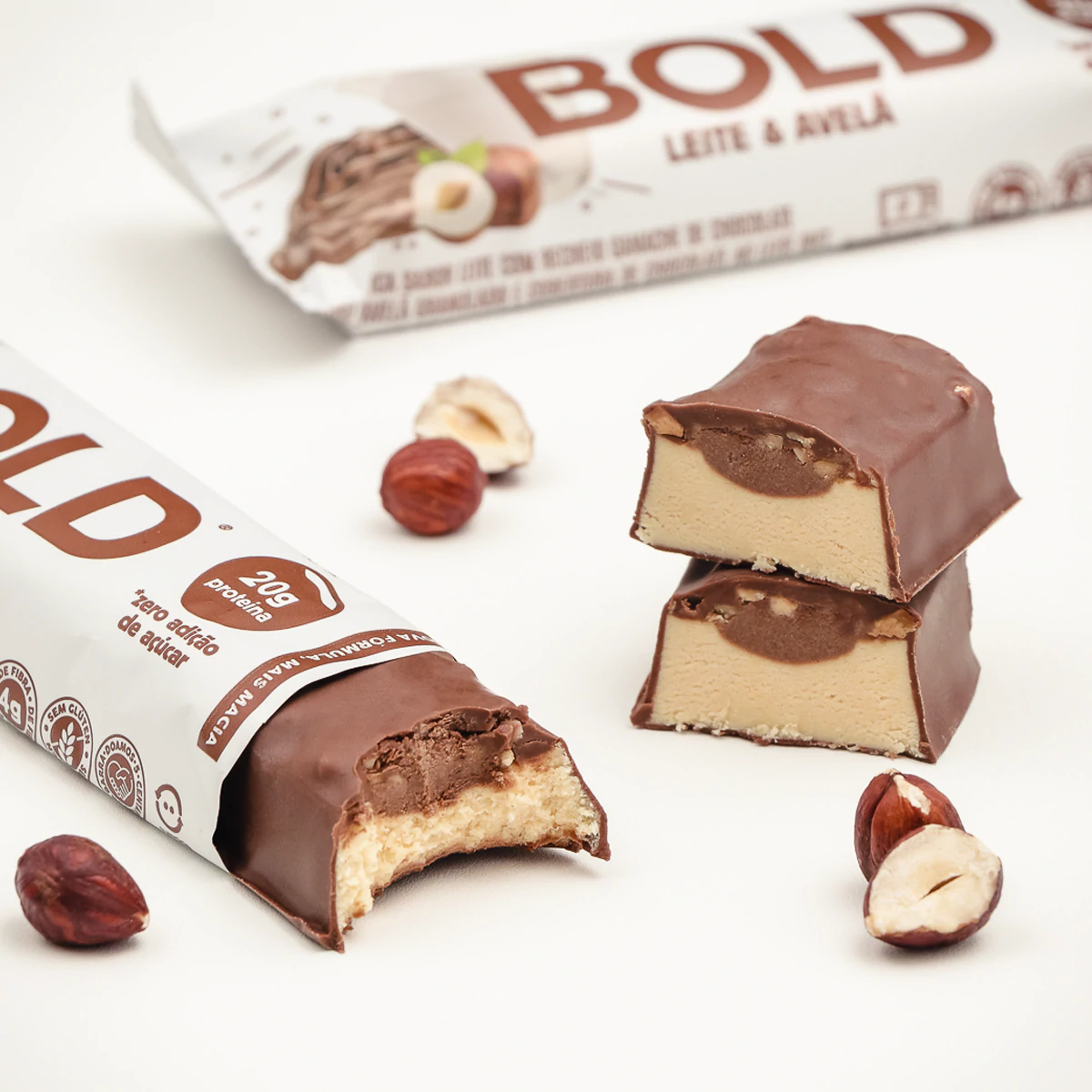 Bold barrinha leite & avelã
