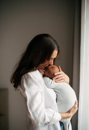Entspanntes Newbornshooting Bayreuth