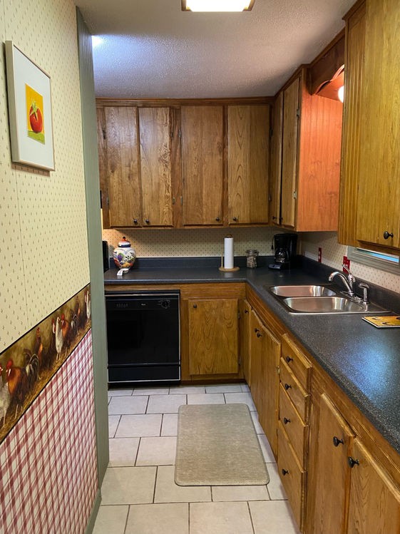 Kitchen of the Red Cottage  