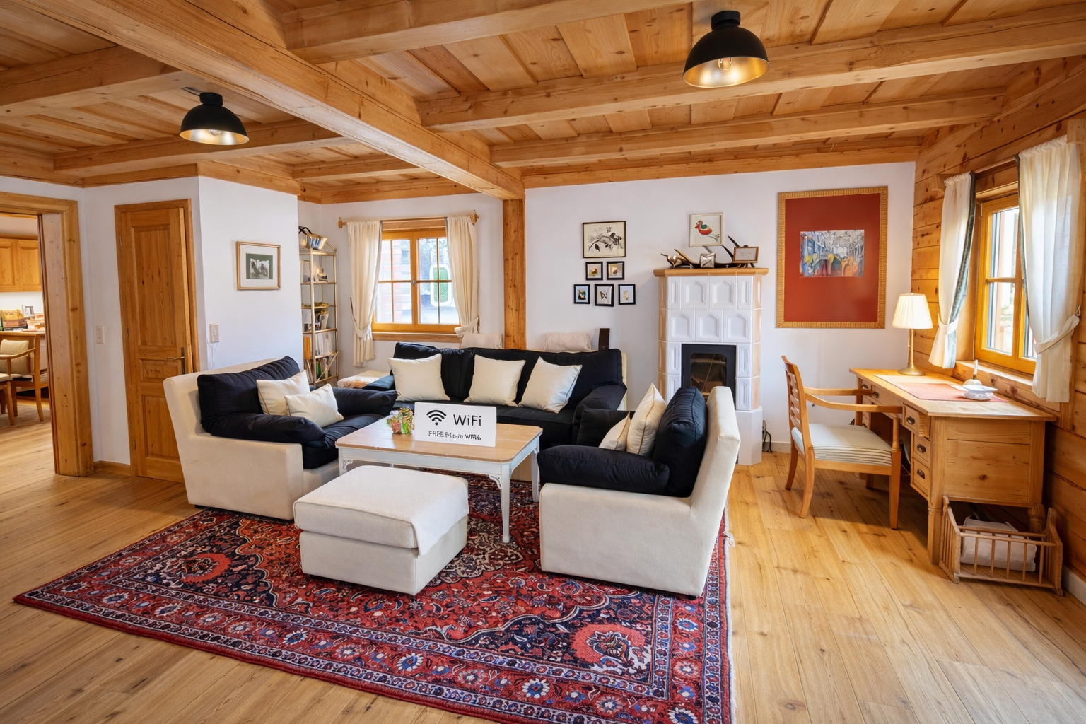 Zirben Chalet interior