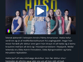 RÚV fjarlægir sjónvarpsseríuna Húsó að beiðni Glassriver á meðan lögbundinn höfundaréttur er enn ekki virtur