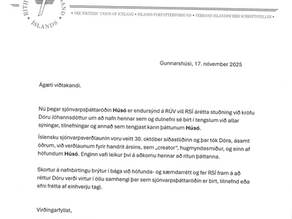 Rithöfundasambandið fer fram á að höfundaréttur sé virtur í Húsó