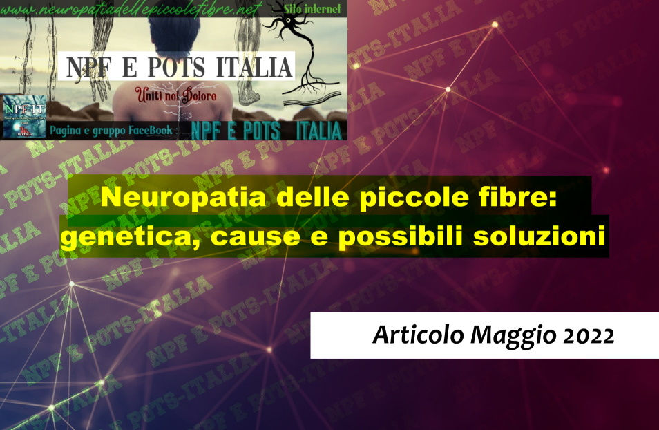 Neuropatia delle piccole fibre cause e