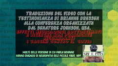 traduzione del video con Brianne Dressen.Effetti neurologici sottostimati vaccini covid. NPF
