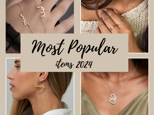 AQ’s 30 Most Popular Personalized Jewelry Items 2024