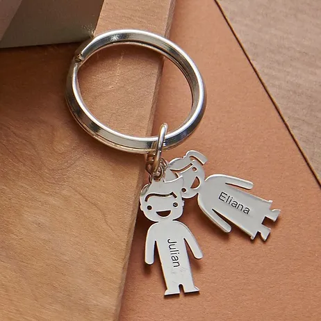 Family Name Engraved Key-Chain