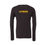 Thumbnail: Umbra Performance Unisex Dark Heather CVC Long Sleeve T-Shirt