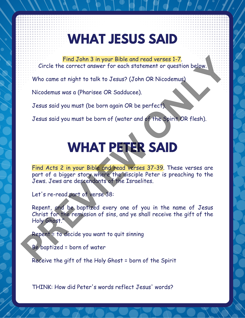 Thumbnail: I Want to Know About... Water Baptism