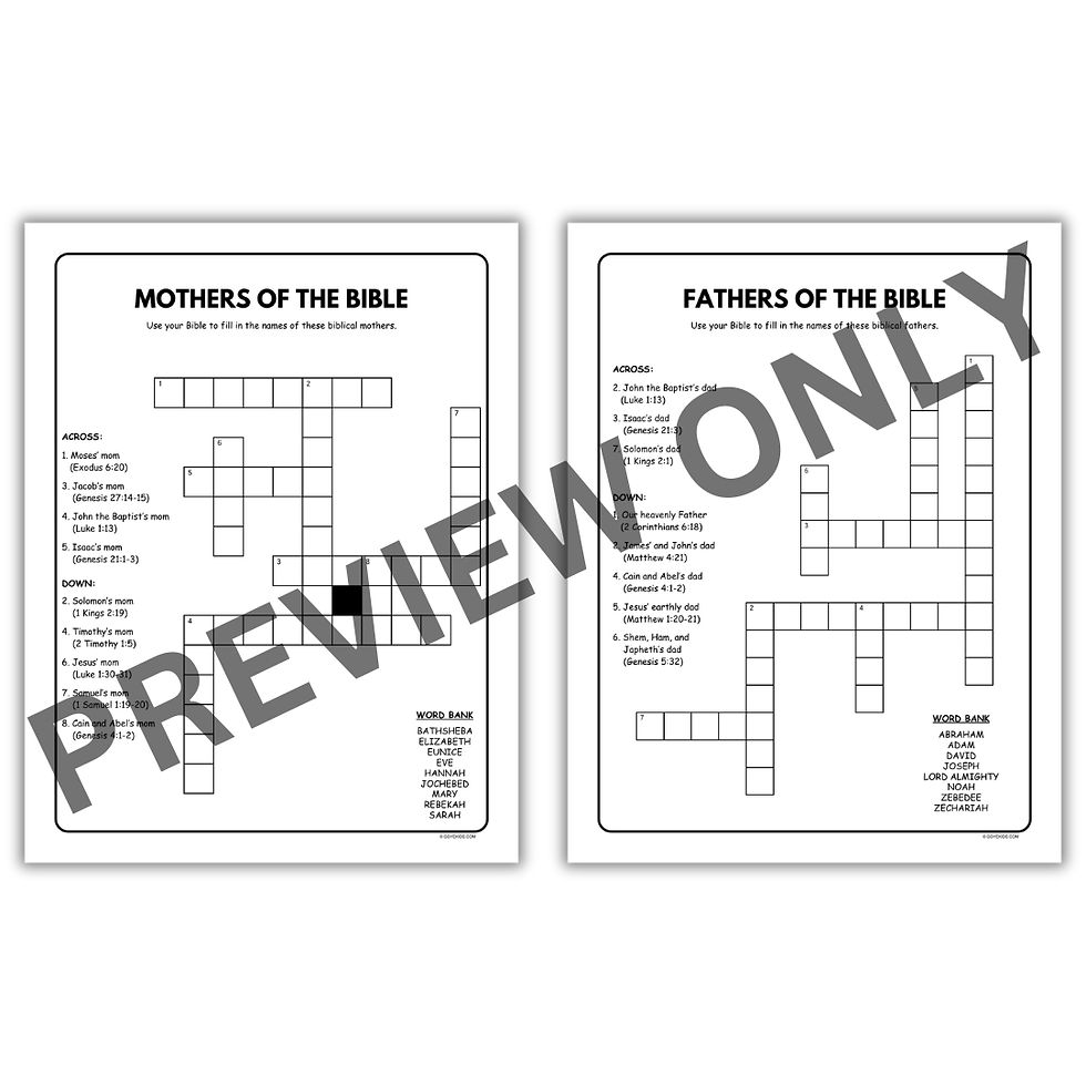 Thumbnail: All-Year Holiday Crossword Puzzles