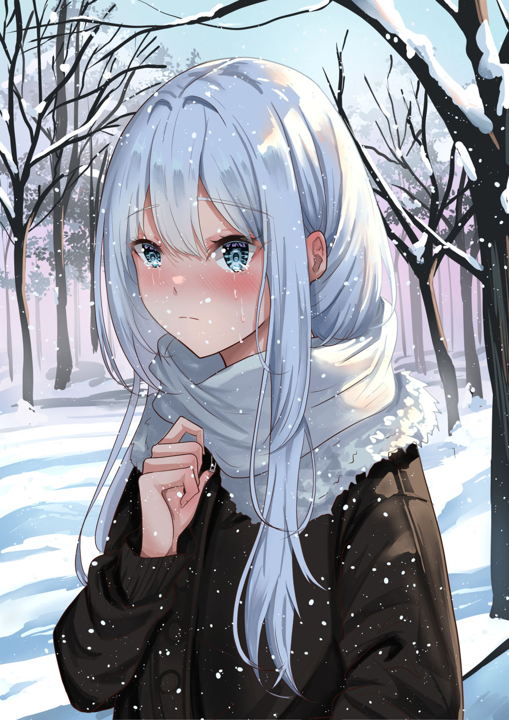Sad Winter Art Print