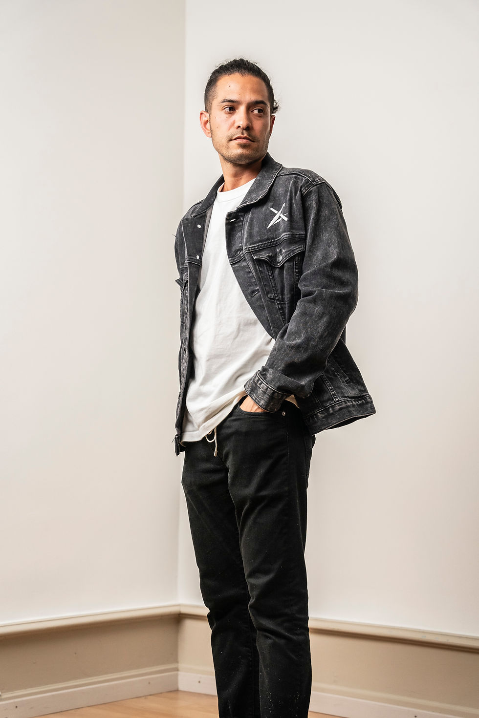 Miniaturbild: Denim Jacket Grau