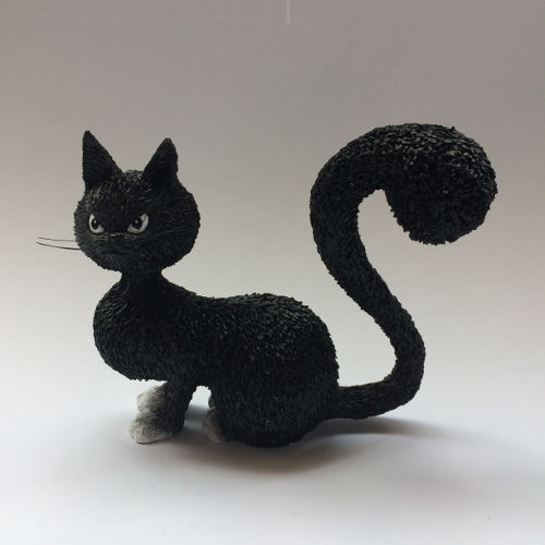 De katten van Dubout  "La Belle zwart wit