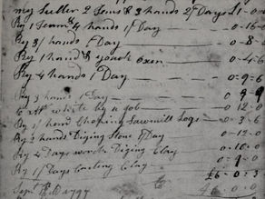 The Account Books of Early South Wilbraham