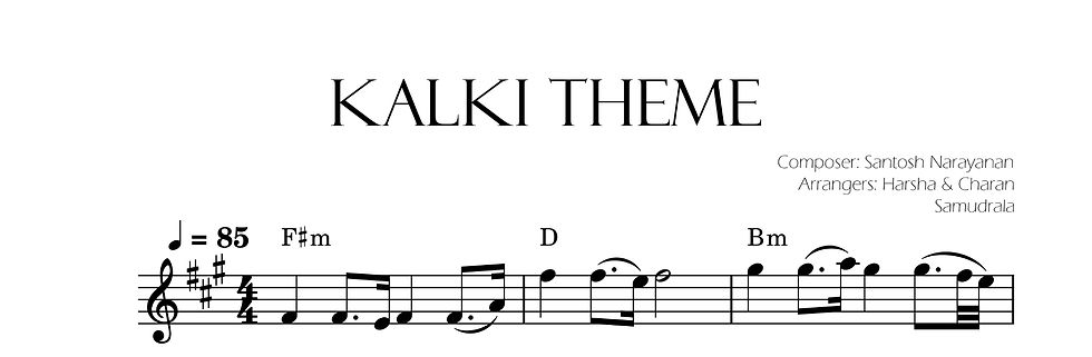 Thumbnail: Kalki Theme [Violin]