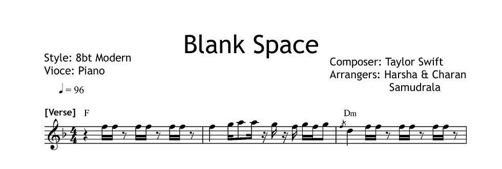Thumbnail: Blank Space [Keyboard]