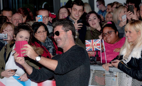 Simon Cowell & The Judges Arrive On The Red Carpet At Britain's Got Talent In Birmingham