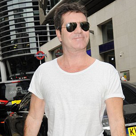 Photos Of Simon Cowell & Judges & Hosts After Filming X Factor Promo