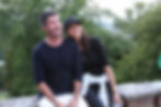 Simon Cowell and Lauren Silverman