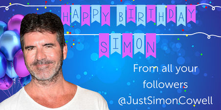 HAPPY BIRTHDAY Simon Cowell