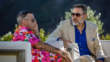 Robbie Williams calls on David Walliams to guest at his X Factor Judges' House 