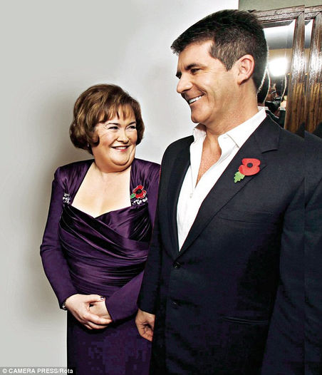 Simon Cowell "Is A Genius" - Susan Boyle Talks About Her Trust in Simon.
