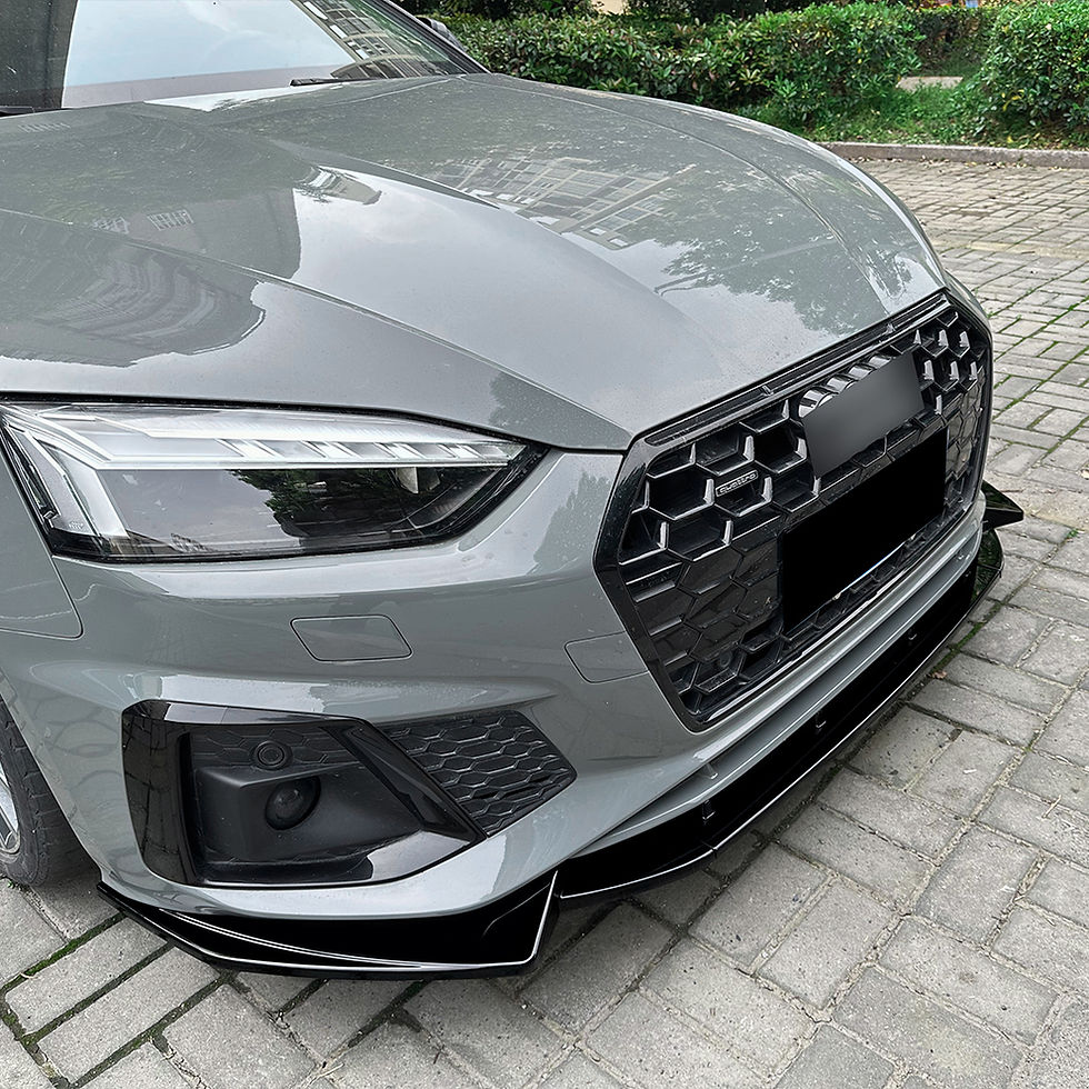 Thumbnail: A5 S5 F5 S Line - Front Lip / Splitter - Gloss Black