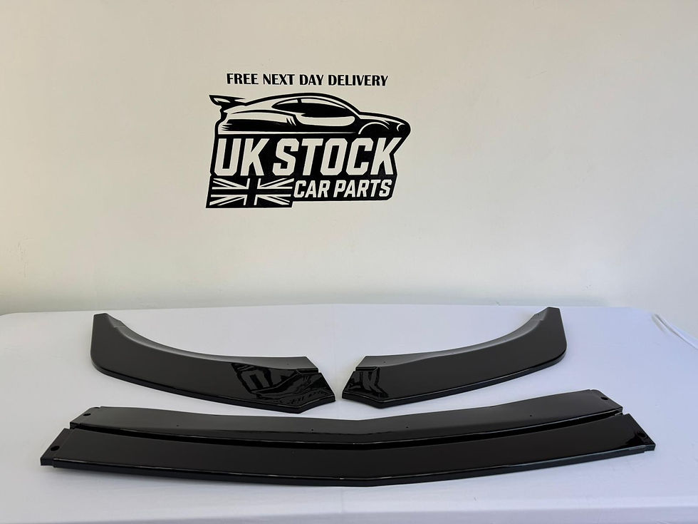 Thumbnail: A Class W176 A45 & AMG Line - Front Lip / Splitter - Gloss Black