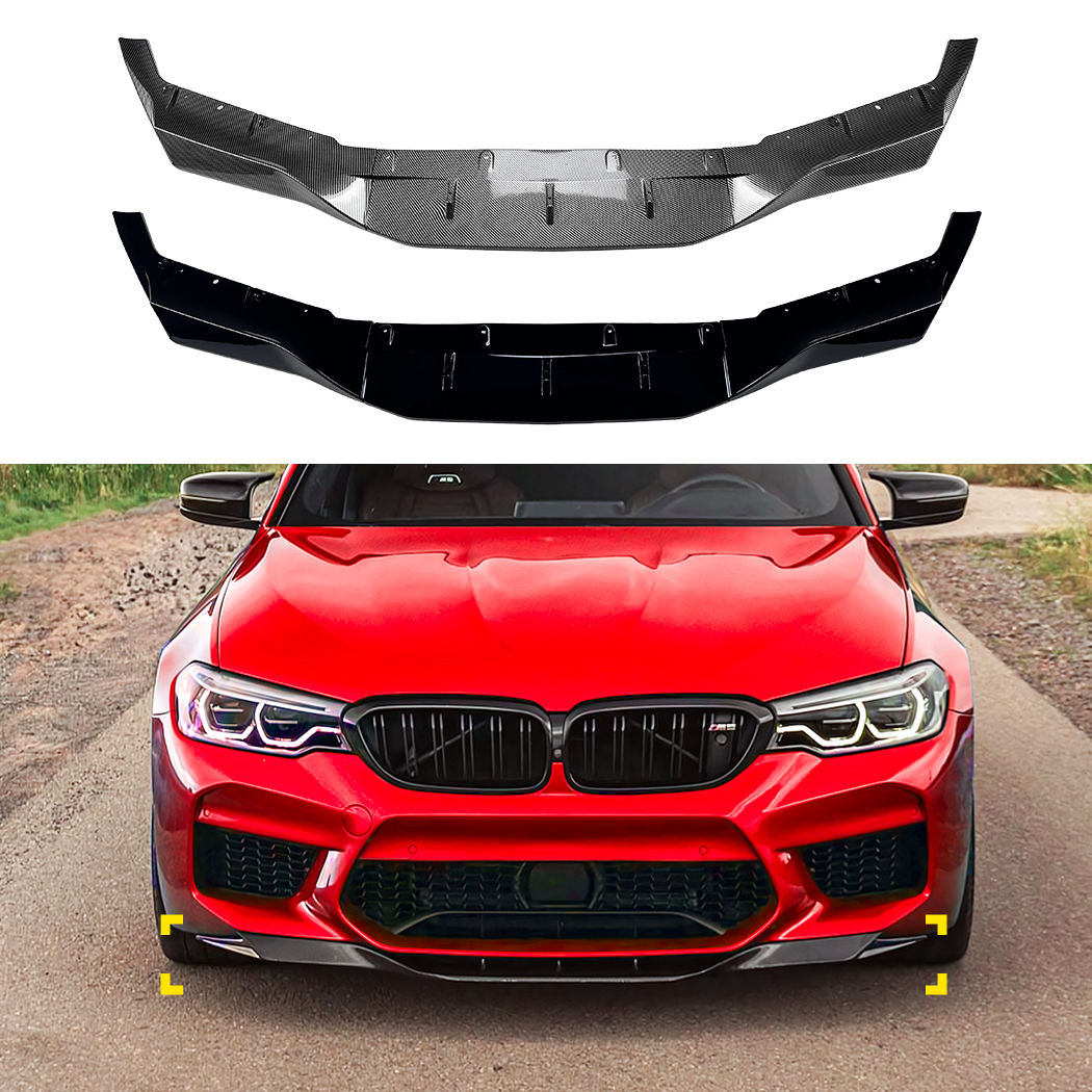 M5 F90 Pre-Facelift - Front Lip / Splitter - Gloss Black
