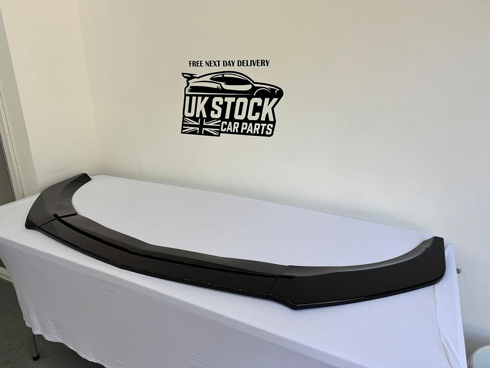 Thumbnail: A Class W176 A45 & AMG Line - Front Lip / Splitter - Gloss Black