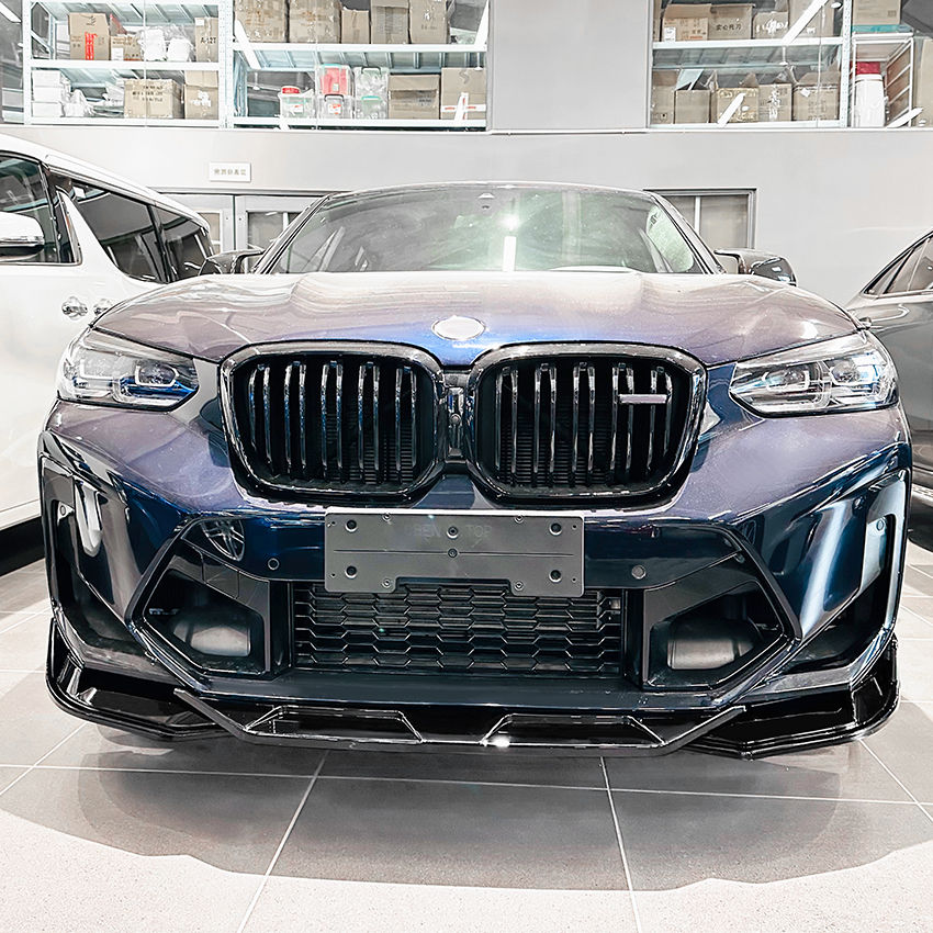 Thumbnail: X3M F97 & X4M F98 LCI - Front Lip - Gloss Black