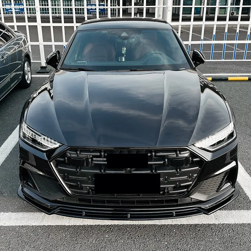 A7 - Front Lip - Gloss Black