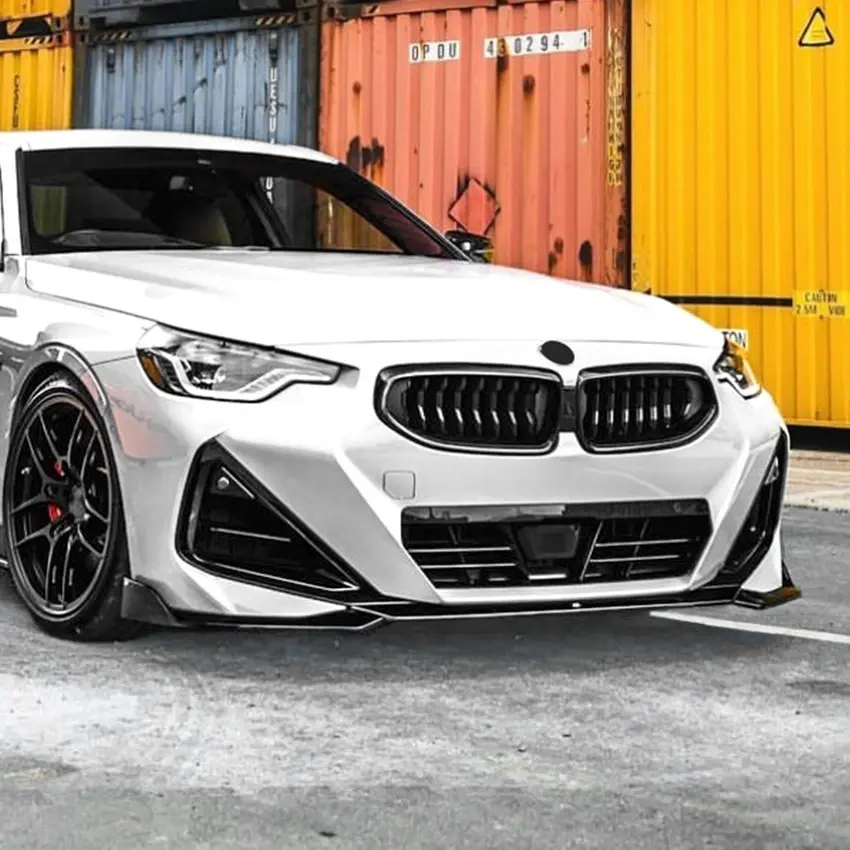 Thumbnail: 2 Series - Front Splitter - Gloss Black