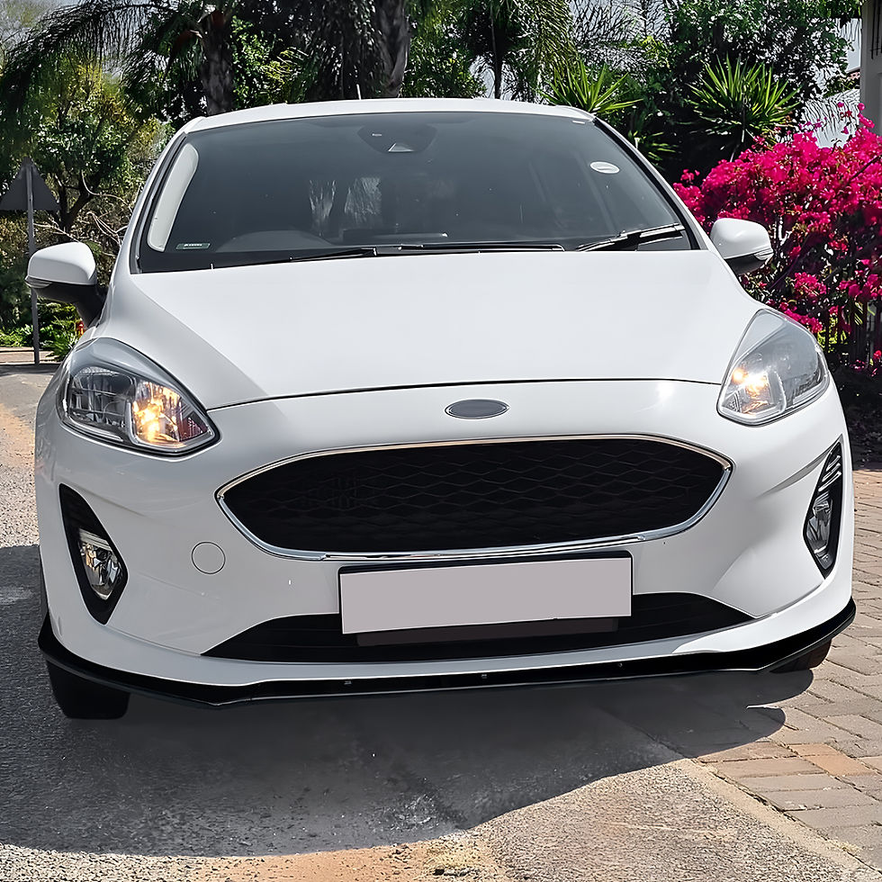 Thumbnail: MK8 Fiesta - Front Lip / Splitter - Gloss Black