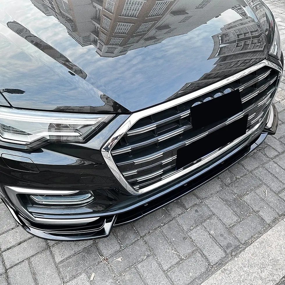 Thumbnail: A6 - Front Lip - Gloss Black