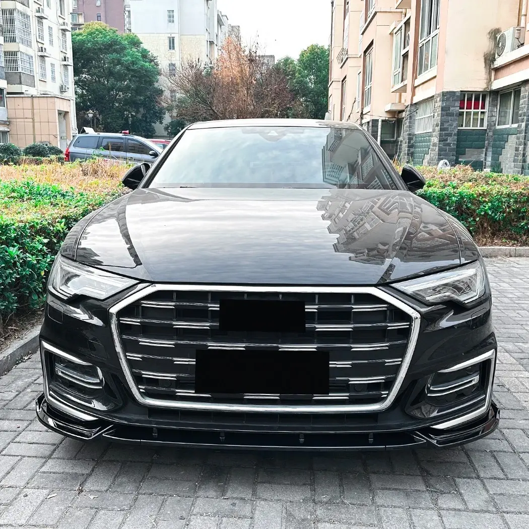 A6 - Front Lip - Gloss Black