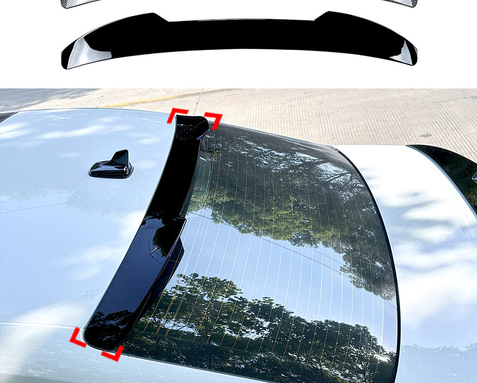 Thumbnail: A3 S3 RS3 8Y Saloon - Roof Spoiler - Gloss Black