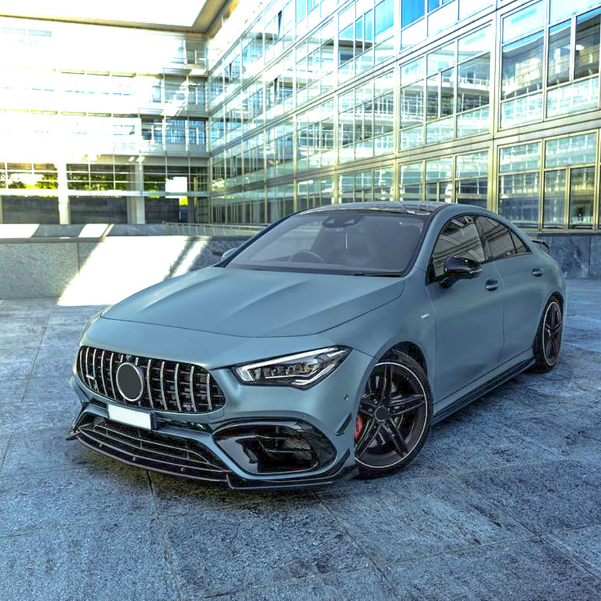 Thumbnail: CLA45 AMG - Front Lip / Splitter - Gloss Black