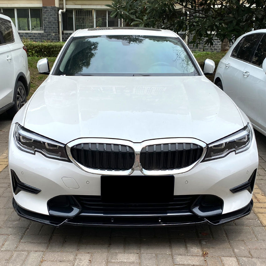Thumbnail: 3 Series G20 Pre-Facelift - Front Lip / Splitter - Gloss Black
