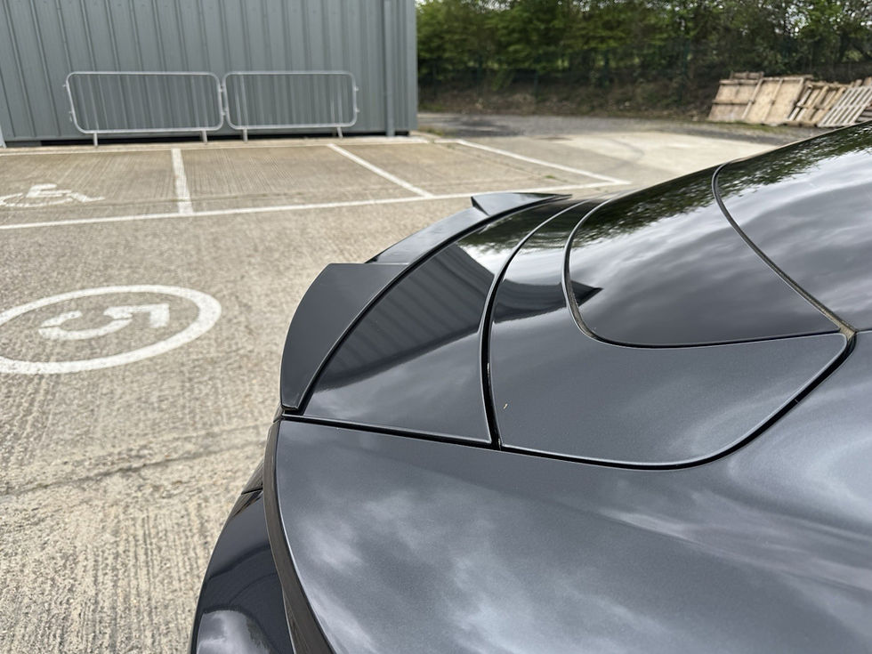 Thumbnail: FOR PORSCHE TAYCAN SALOON BOOT TRUNK LIP SPOILER 20+ 4S / TURBO / TURBO S