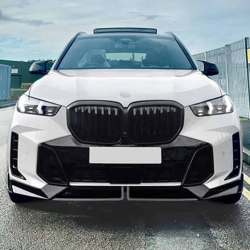 Thumbnail: X5 G05 M Sport LCI - Front Lip / Splitter - Gloss Black