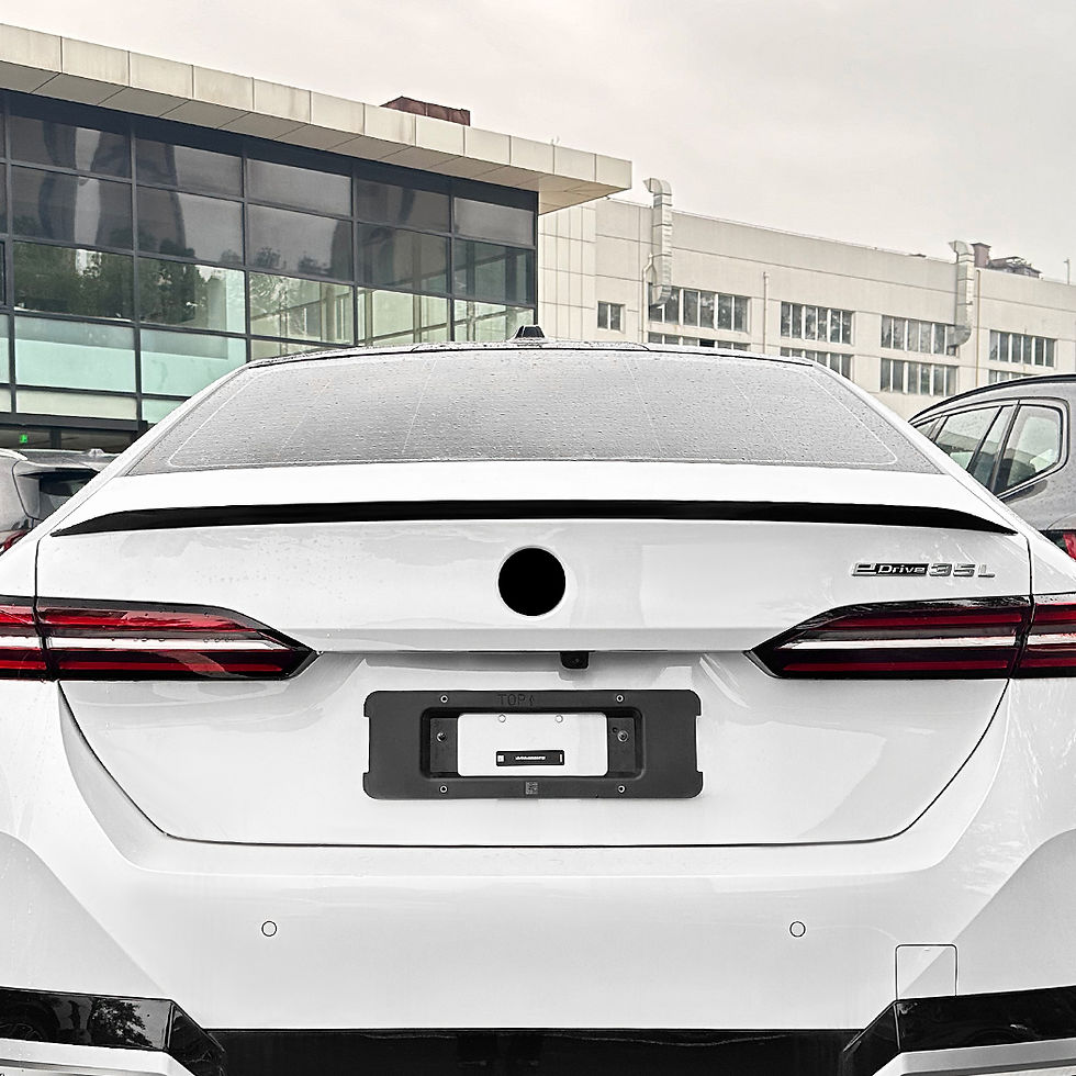 Thumbnail: 5 Series G60 - Rear Spoiler - Gloss Black