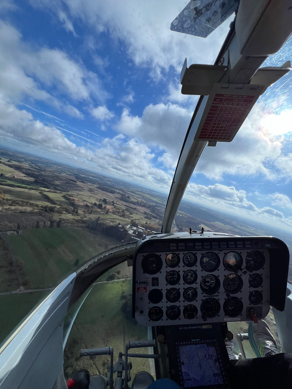 Fly-In 70 Jahre LsV Hellertal - Helikopterrundflug