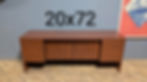 #228. 20X72 Credenza