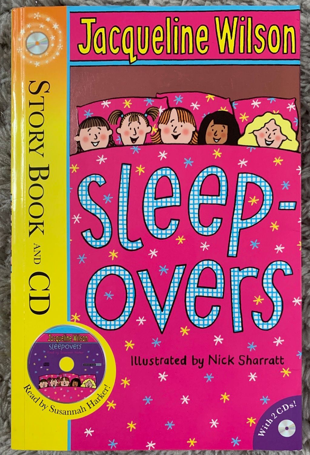 Sleepovers (Jacqueline Wilson) Story Book and CD