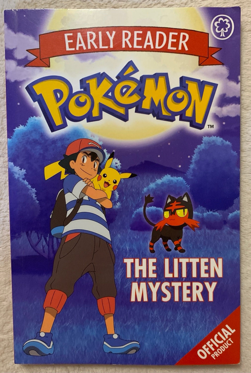 Pokemon The Litten Mystery Early Reader 