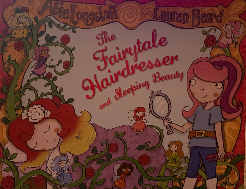 The Fairytale Hairdresser and Sleeping Beauty ( Lauren Beard and Abie Longstaff