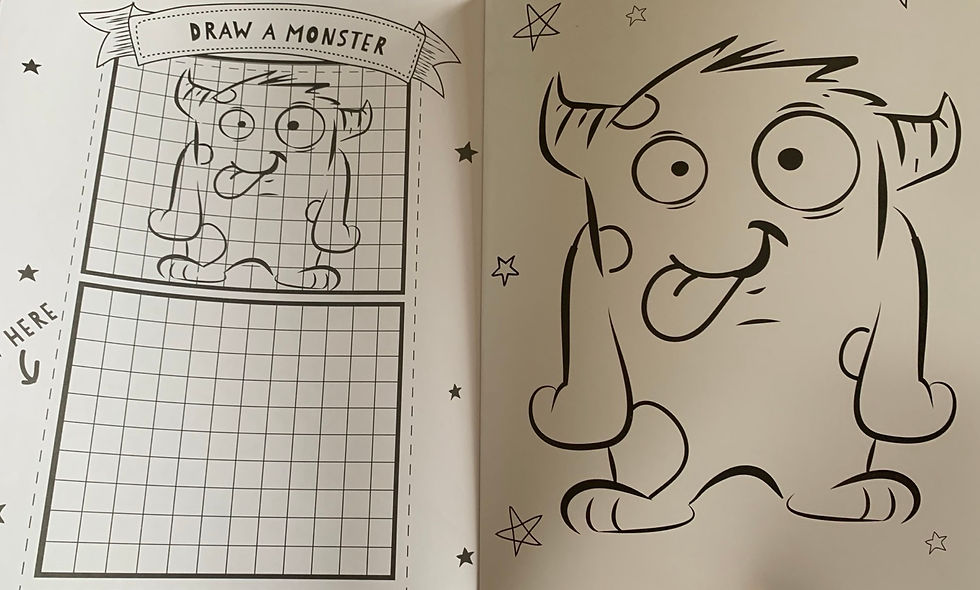Thumbnail: Dot to Dot & Activity Book Monster Edition 