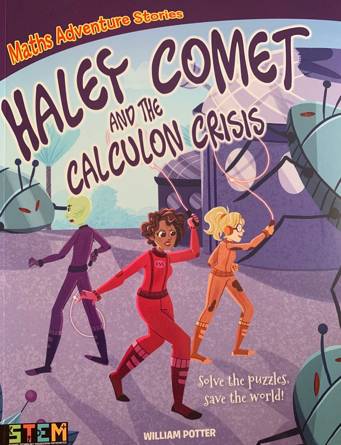 Maths Adventure Stories - Haley Comet and the Calculon Crisis